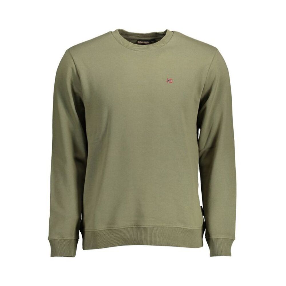 Napapijri Verde Cotton Men's Men's Sweatshirt